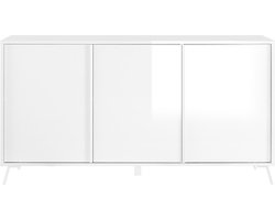 CALICOSY - Dressoir met 3 deuren 156x40x84cm