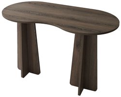 CALICOSY - Kantoor met organisch gevormd blad L120 cm COMO