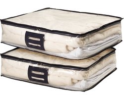 CALICOSY - Kleine opberghoezen - Set van 2