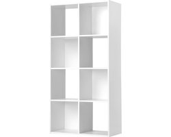 CALICOSY - Opbergplank met 8 compartimenten 62x123cm