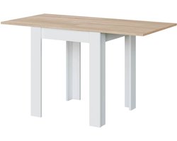CALICOSY - Uitschuifbare tafel met boekopeningssysteem 67x67x79cm