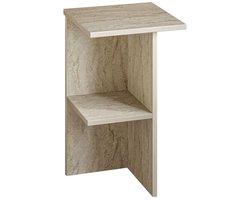 CALICOSY - Vierkant nachtkastje met legplank H60 cm - LERAY