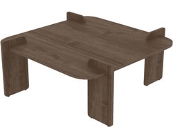 CALICOSY - Vierkant Salontafel met afgeronde randen L90 cm NOMA
