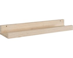 CALICOSY - Wandplank van massief grenen 60x60x7cm