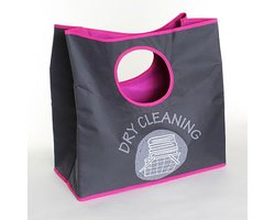 CALICOSY - Zachte wasmand met 2 ronde hengsels in 2 kleuren 55x30x54cm