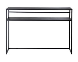 CALICOSY - Zwarte metalen console L112 cm - OLLI
