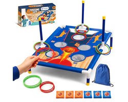 Calivo&Co® Ringwerpen en Pittenzakjes Speelgoed – Binnen en Buitenspeelgoed – Buitenspeelgoed jongens en meisjes – Strandspeelgoed – Spelletjes voor Kinderen – Kinderspeelgoed – Speelgoed buiten