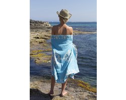 Call It Fouta - Hamamdoek - Fancy Turquoise - 95 x 175 cm