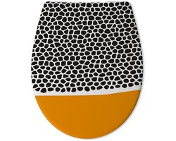 Calmwaters Original Motief - WC-bril - Animal Print - Duroplast - Softclose - Afneembaar
