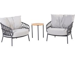 Calpi lounge balkonset 3 delig rope 4 Seasons Outdoor