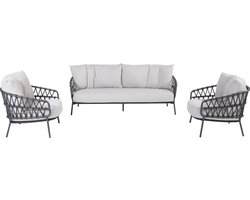 Calpi stoel bank loungeset 3 delig rope 4 Seasons Outdoor