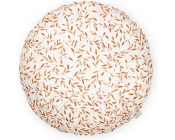 Cam Cam Copenhagen - Sierkussen rond - caramel leaves - 30 cm