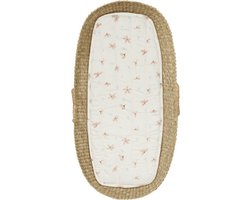 Cam Cam Katoenen Inleg voor changing basket - Windflower Creme