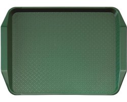 Cambro Polypropyleen Fastfood Dienblad Met Handvatten Groen 43x30cm DE316