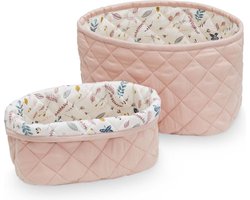Camcam opbergmanden Blossom Pink set van twee
