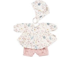 Camcam poppenkleding set Pressed Leaves Roze