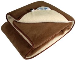 Camel Wol Koudedeken 200x200cm - Warm & Medisch