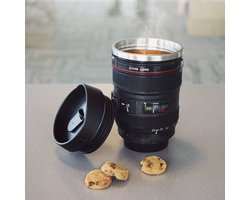 Camera Lens Mok - Beker fotografie - Inhoud 350 ml.