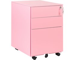 CAMI - Kantoorkast - Roze - Staal