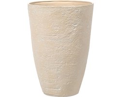 CAMIA - Plantenbak - Zandbeige - 51 cm - Stenenmix