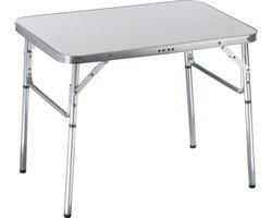 Camp Active Campingtafel – Opvouwbare Vouwtafel – 2 Hoogtes – 75 x 55 x 25-59 cm – Aluminium