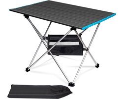 Camping Tafel Opvouwbaar Aluminium Licht met Zak - Picknick Koken Tuin Wandelen BBQ