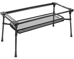 Camping Tafel - Picknicktafel Vouwtafel - Buiten Eten - Verstelbare Hoogte - 95.5x50x60cm - Multicolor