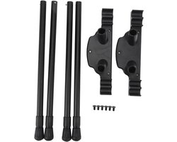 Camping Tafel Poten - Opvouwbare Werkbank Poten - Verstelbare Hoogte - Aluminium Meubel Poten Voor Buiten - Picknick Camping