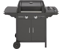 Campingaz 2 Series Classic EXS Vario gasbarbecue – compacte BBQ – 2,100 cm² kookoppervlak - Antraciet