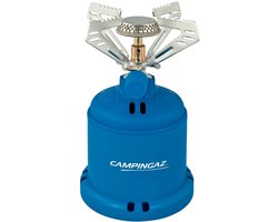 Campingaz 206 Camping kooktoestel - camping gasbrander 1 pits - 1250 Watt - blauw/zilver
