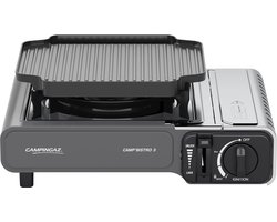 Campingaz Camp Bistro 3 Griddle Combo camping kooktoestel – 1 pits gas kooktoestel 2200 Watt – met pandragers en bakplaat