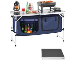 Campingkeuken - Kampeerkast - Kampeerkeuken - Opvouwbaar - Inklapbaar - Koken
