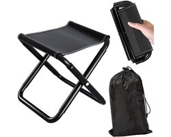 Campingkruk, mini klapstoel voor buiten, draagbare stoel, draagbare klapkruk, campingkruk, opvouwbare viskruk voor reizen, wandelen, vissen, picknick