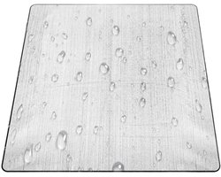 Campingmat met schuim en aluminium, 200 x 200 cm, geïsoleerd, groot, reflecterende isolatiedeken, voor camper, wandelen, muziek, strand, woonkamer, slaapkamer, studio, auto, reizen met de auto