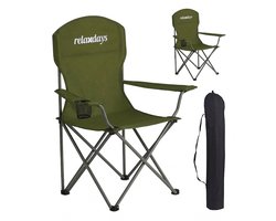 Campingstoel - 2 stuks - groen