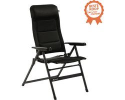 Campingstoel Barletta Comfort L - Campingklapstoel, verstelbaar, aluminium