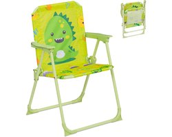 campingstoel kinderen - opvouwbaar - zithoogte: 26 cm - monster