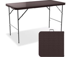 Campingtafel, opvouwbaar, klaptafel, tuin, tuintafel, weerbestendig, outdoor tafel, tuintafel, inklapbaar, klaptafel, camping, tuintafel, rotan inklapbare eettafel