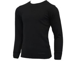 Campri Thermoshirt lange mouw - Sportshirt - Junior - Maat 140 - Zwart