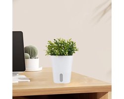 Candala 12 zelfwaterende bloempotten – zelfbewaterende potten kruidenpot keuken irrigatiesysteem bloempot – duurzaam