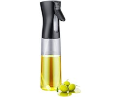 Candala Oliespuitfles, 300 ml, keukenolie, BPA-vrij, olijfoliespray voor luchtfriteuse, salades, barbecues