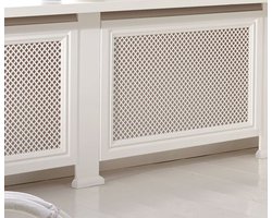 CanDo Radiatorpaneel Traditional LET OP!!! Paneel zonder Raamwerk - Wit MDF - 80 x 60 cm