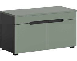 Canu bank Smoke Green NB Basaltgrijs NB - 37x80x45cm