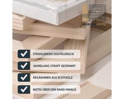 Canvas afbeelding - Wanddecoratie Kasteel - Woonkamer Verfraaien - Hout Spieraam - 60 x 40 cm - Meerdere kleuren