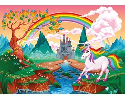 Canvas afbeelding - Wanddecoratie - Woonkamer aankleden - Gespannen op spieraam - 110 x 80 cm - Multicolor