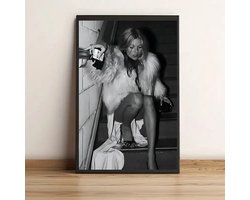 Canvas poster - Drunk girls have more fun! - Glitters - Model - muurposter - binnenposter - muur poster - Kado - Zonder lijst - Posters - Vintage posters - Trendy