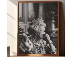 Canvas poster - Smelly Queen - Wc poster - muurposter - binnenposter - Queen - muur poster - Kado - Zonder lijst - Posters - Vintage posters - Trendy