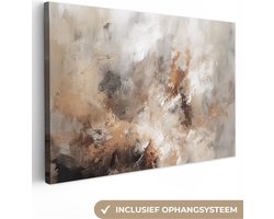 Canvas schilderij 150x100 cm - Abstract schilderijen op canvas - Kamer decoratie accessoires - Moderne schilderijen woonkamer - Wanddecoratie slaapkamer - Muurdecoratie keuken - Wanddoek interieur binnen - Woondecoratie huis