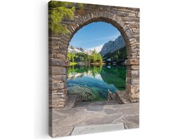 Canvas Schilderij - Wanddecoratie Kunst - Woonkamer Decoreren - Hoge Kwaliteit Print - 30x40cm - Natuurlandschap