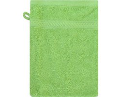 Capetown Washandje (6 Stuks) - Washand 16x21 cm - Groen